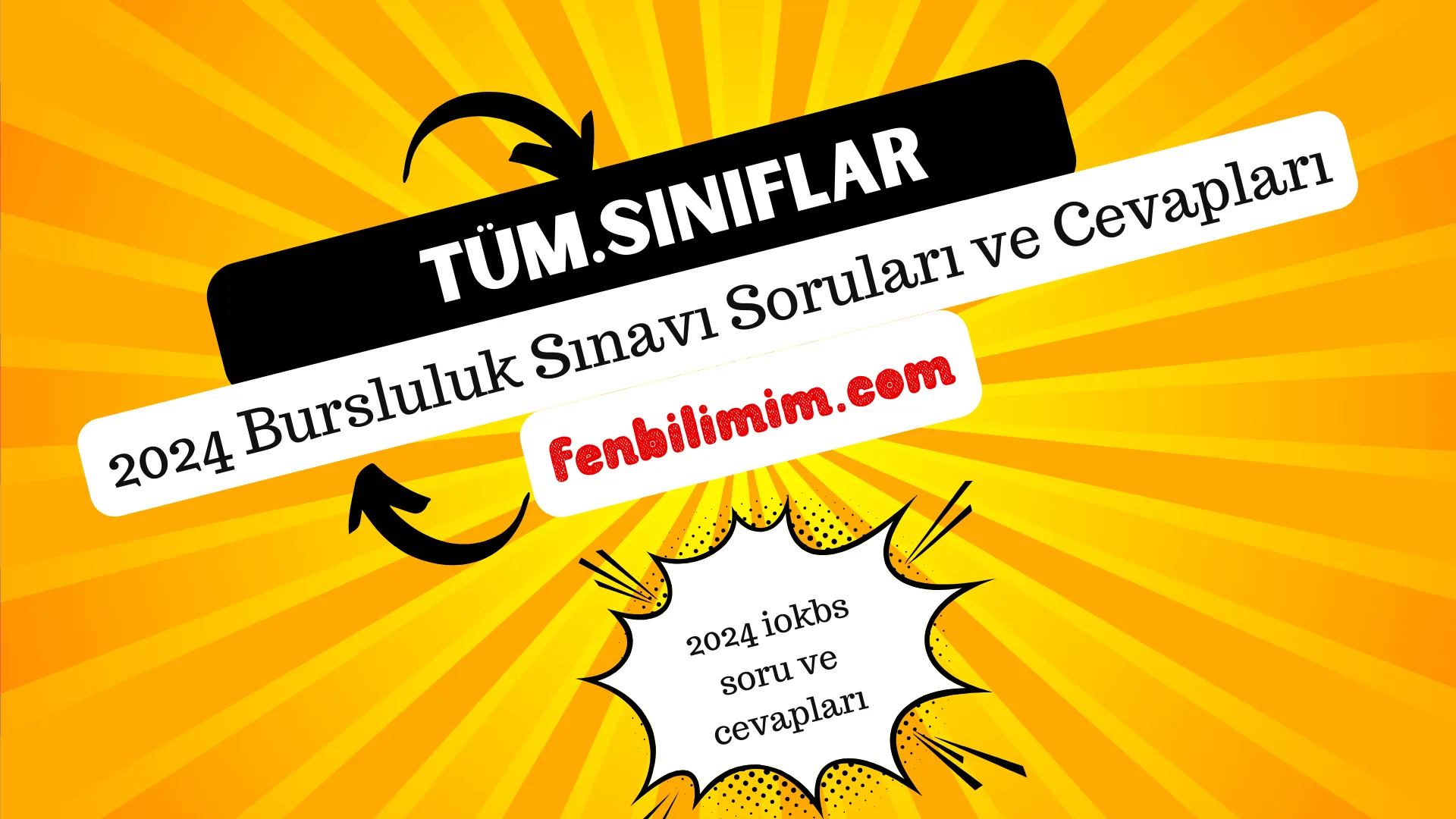 2024 Bursluluk Sınavı Soruları ve Cevapları