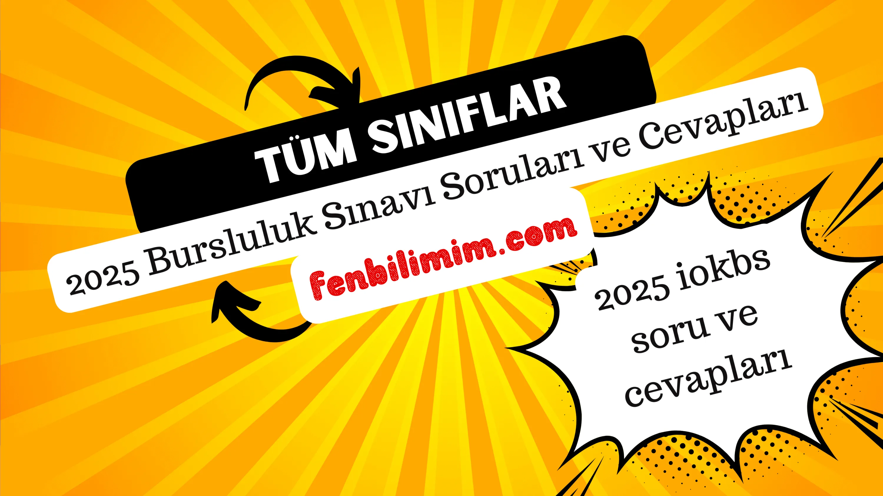 İLKÖĞRETİM VE ORTAÖĞRETİM KURUMLARI BURSLULUK SINAVI SORU VE CEVAP ANAHTARLARI YAYIMLANDI